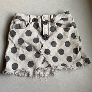 Girl’s Zara Polka Dot Skirt